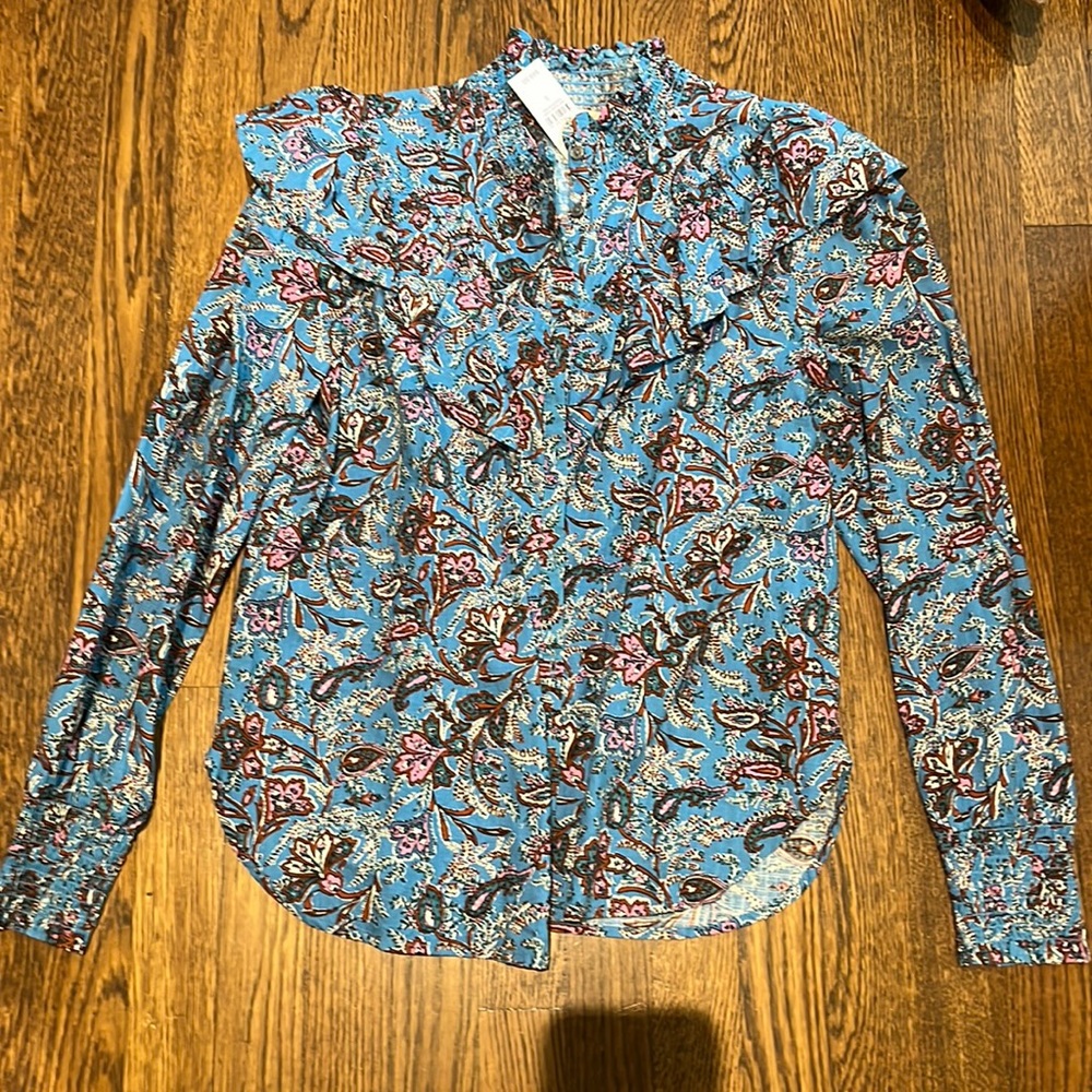 NWT LOFT button down